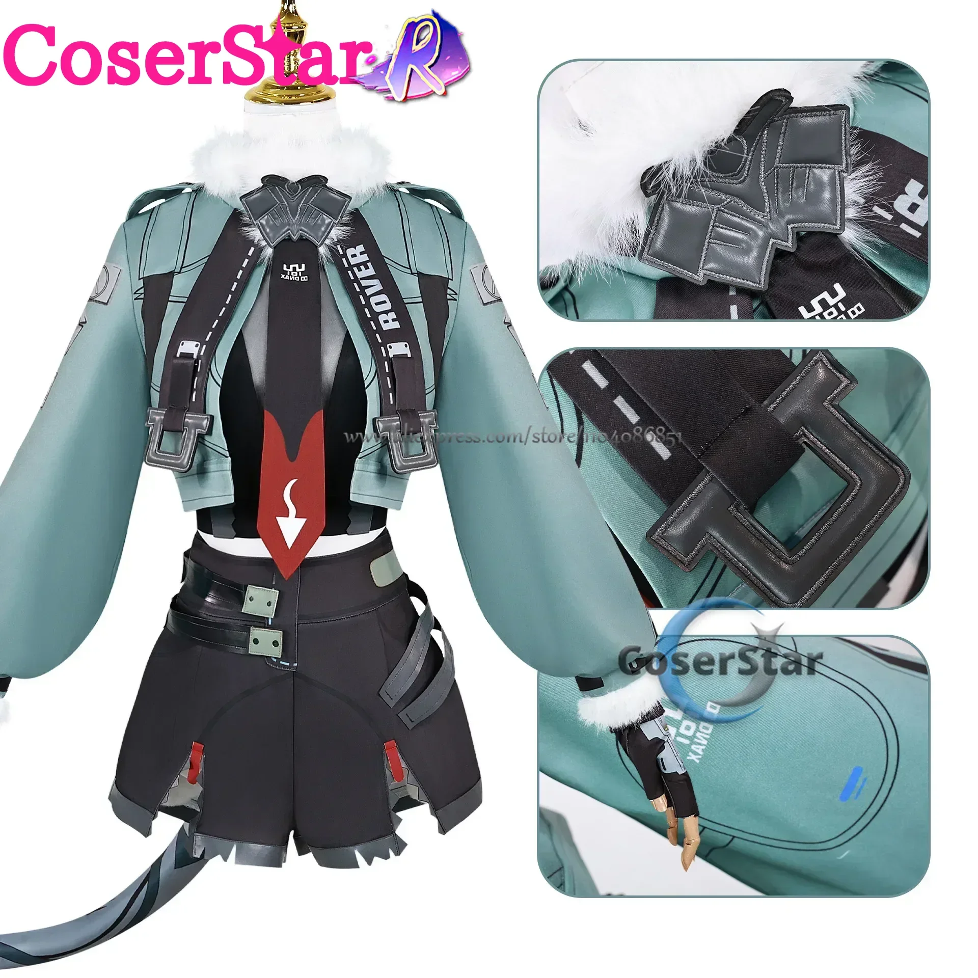 Zenless Zone Zero Jane Doe disfraz de Cosplay juego de rol Comic Con vestido pelucas de fiesta de Halloween accesorio de animación