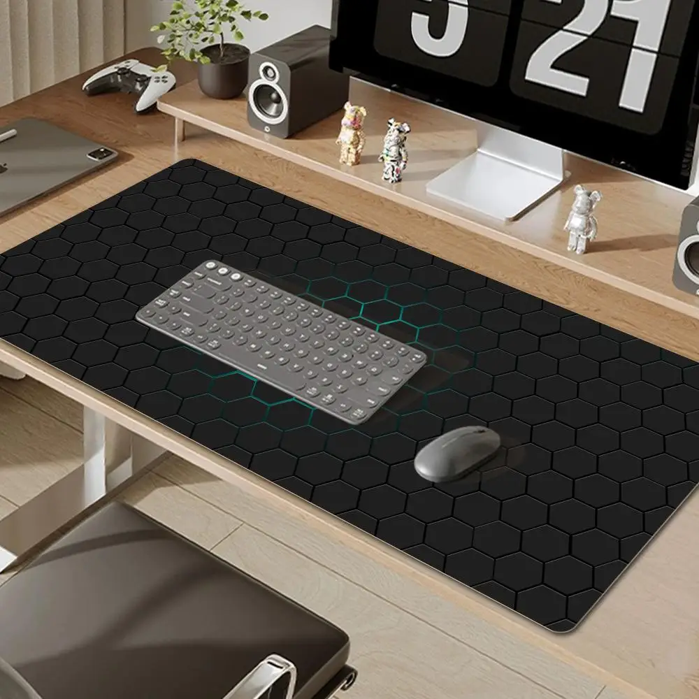 Geometric Large Mouse Pad 100x50cm Big Computer Mousepads Minimalism Mousepad Big Keyboard Mat Gamer Mouse Pads Desk Mats