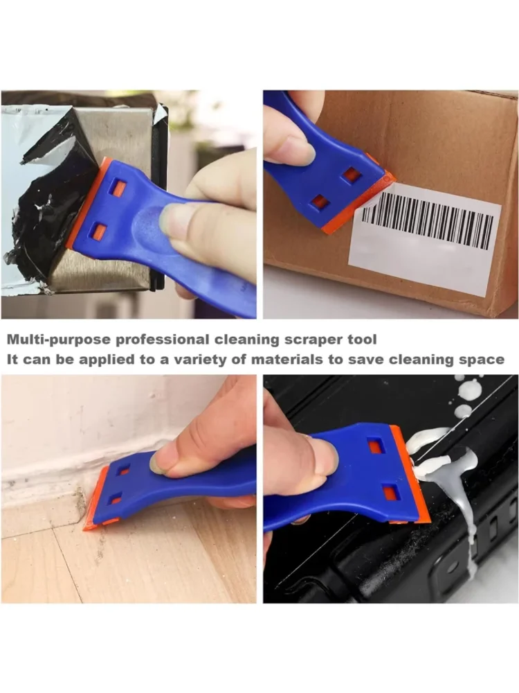 Glue Removal Scraper Multifunctional Plastic Glass Cleaning Scraper Used For Car Film Application Tool Razor Paint Scraper