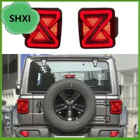 Car Tail Lamp Tail Light Modified LED Taillamp Taillight Turn Signal Lamp Brake Light For Jeep Wrangler JK JL 2007-2022 2023