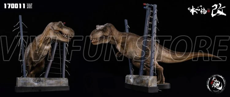 In Stock NANMU IS HARD TO CHANGE Dragon soul Tyrannosaurus Alpha 2.0 Dinosaur Model 40CM Limited To 600 Tyrannosaurus Rex Statue