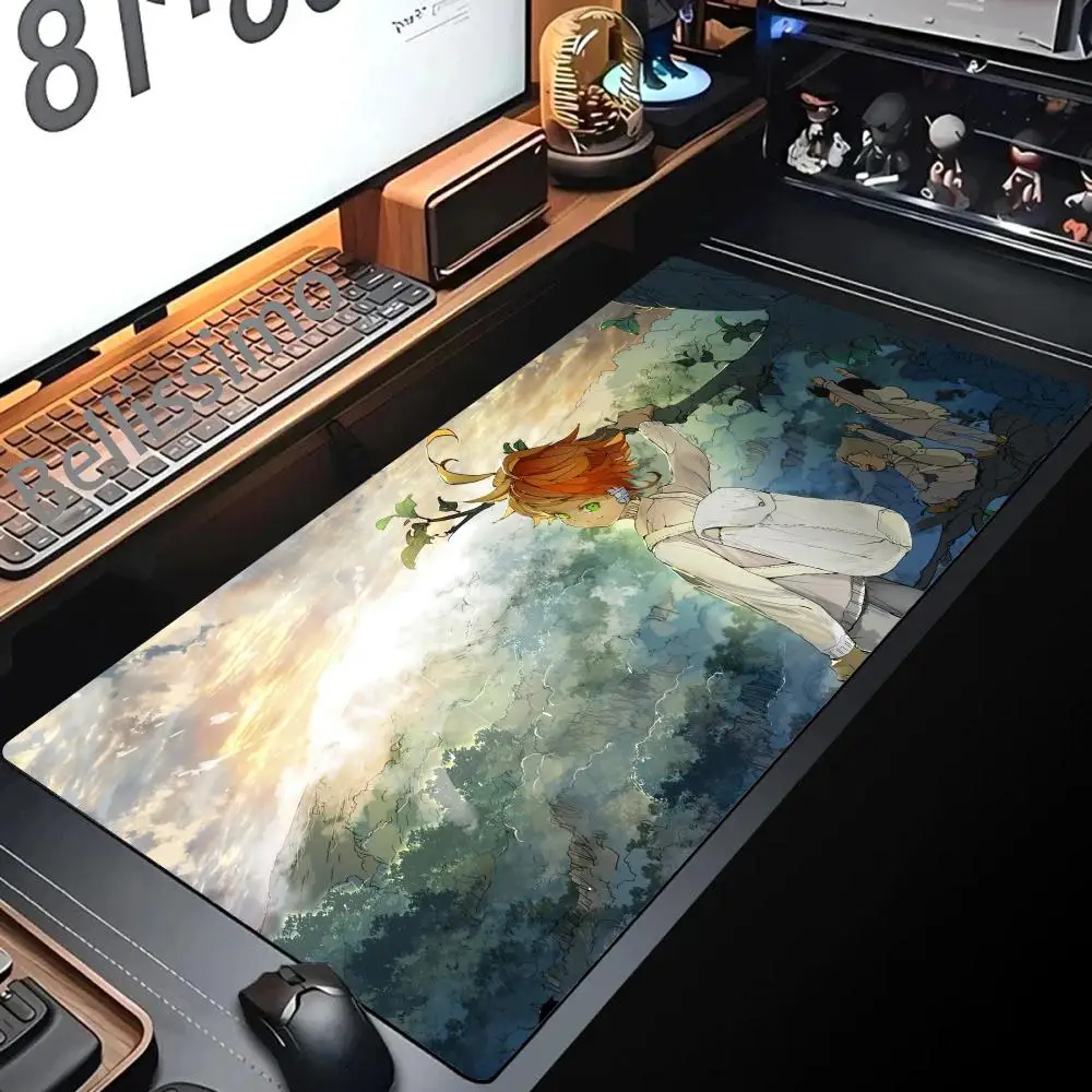 Luxury mousepad The Promised Neverland Large Mousepad 900x400mm Mouse MatDesk Mat With Pad Gaming Accessories Prime Gaming XXL