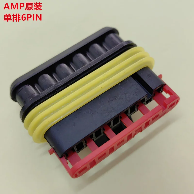 

AMP 28 2090-1 однорядный водонепроницаемый разъем с 6 отверстиями, новый оригинальный подлинный