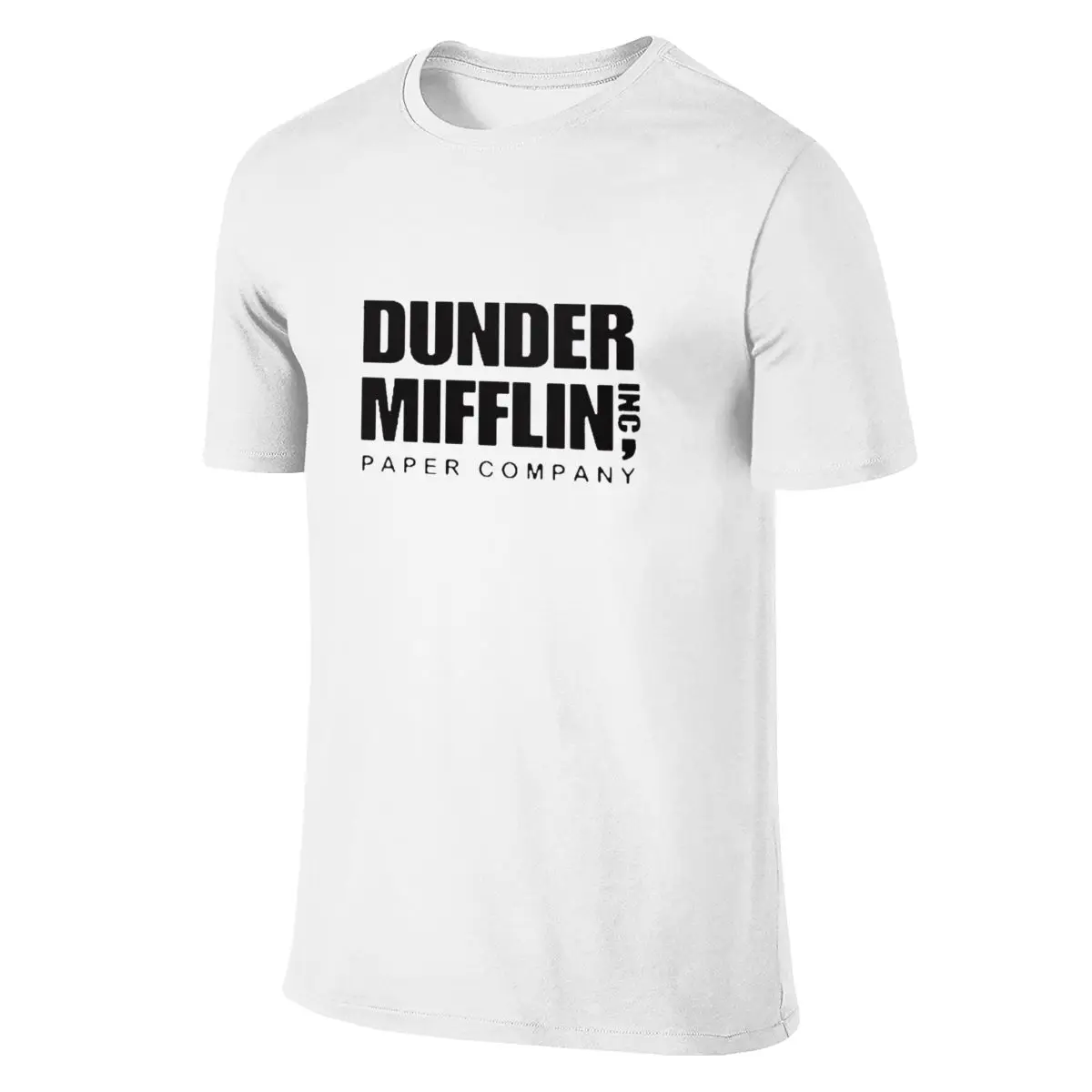 Office TV Show DUNDER MIFFLIN PAPER INC T Shirt Men Tshirt Tee Clothing Cotton Summer Casual Tops Hip Hop T-Shirt