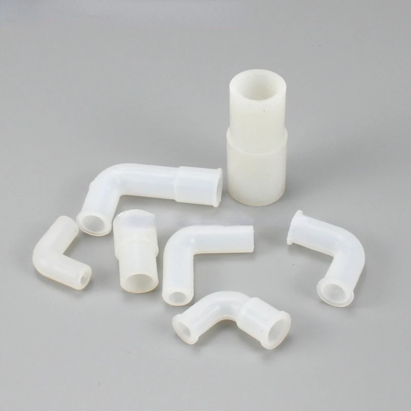 1 Pcs Silicone hose elbow hard Pipe Connect Fittings joint Rubber Hose Straight Reducing match Non-standard Tube Connector