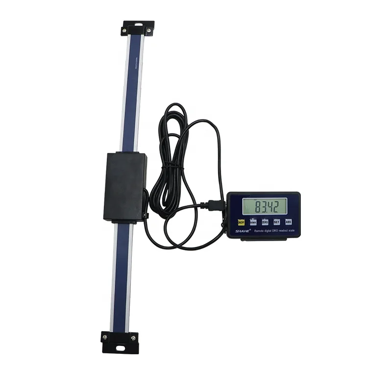 0-300mm 12" 0.01 mm Magnetic Remote Digital Linear Scale with Digital Readout External Display Electronic Linear Scale