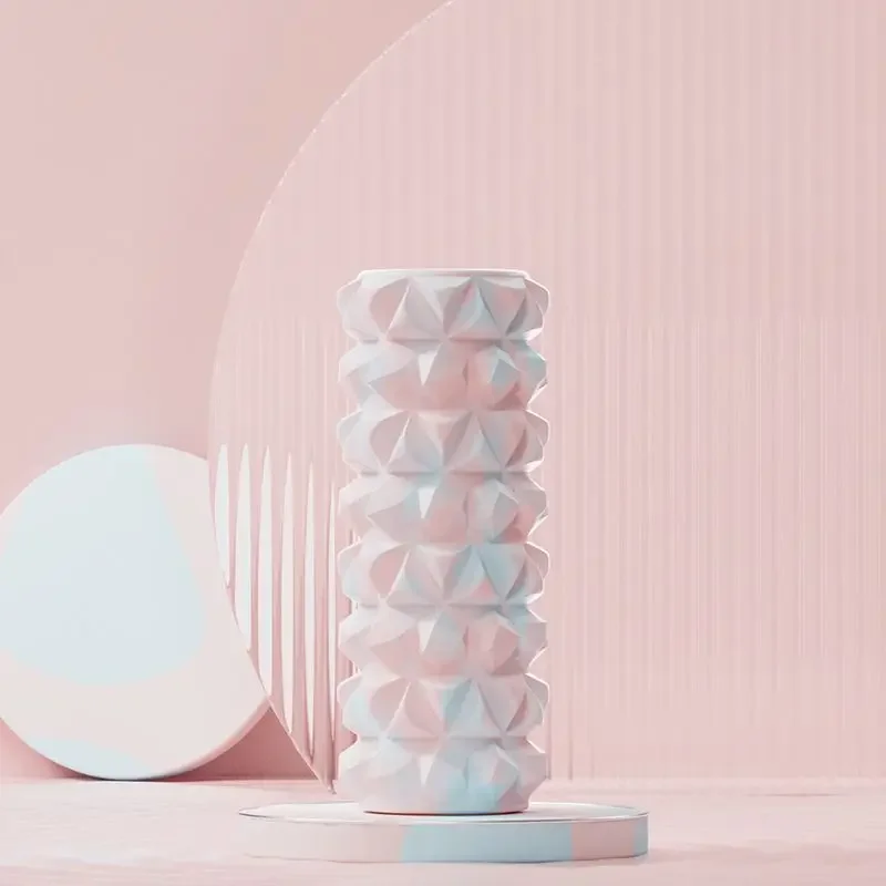 Rolo de espuma eva 30cm 45cm, massagem muscular, academia, yoga, liberação miofascial, coluna para eixo esportivo, fitness, lombar, costas