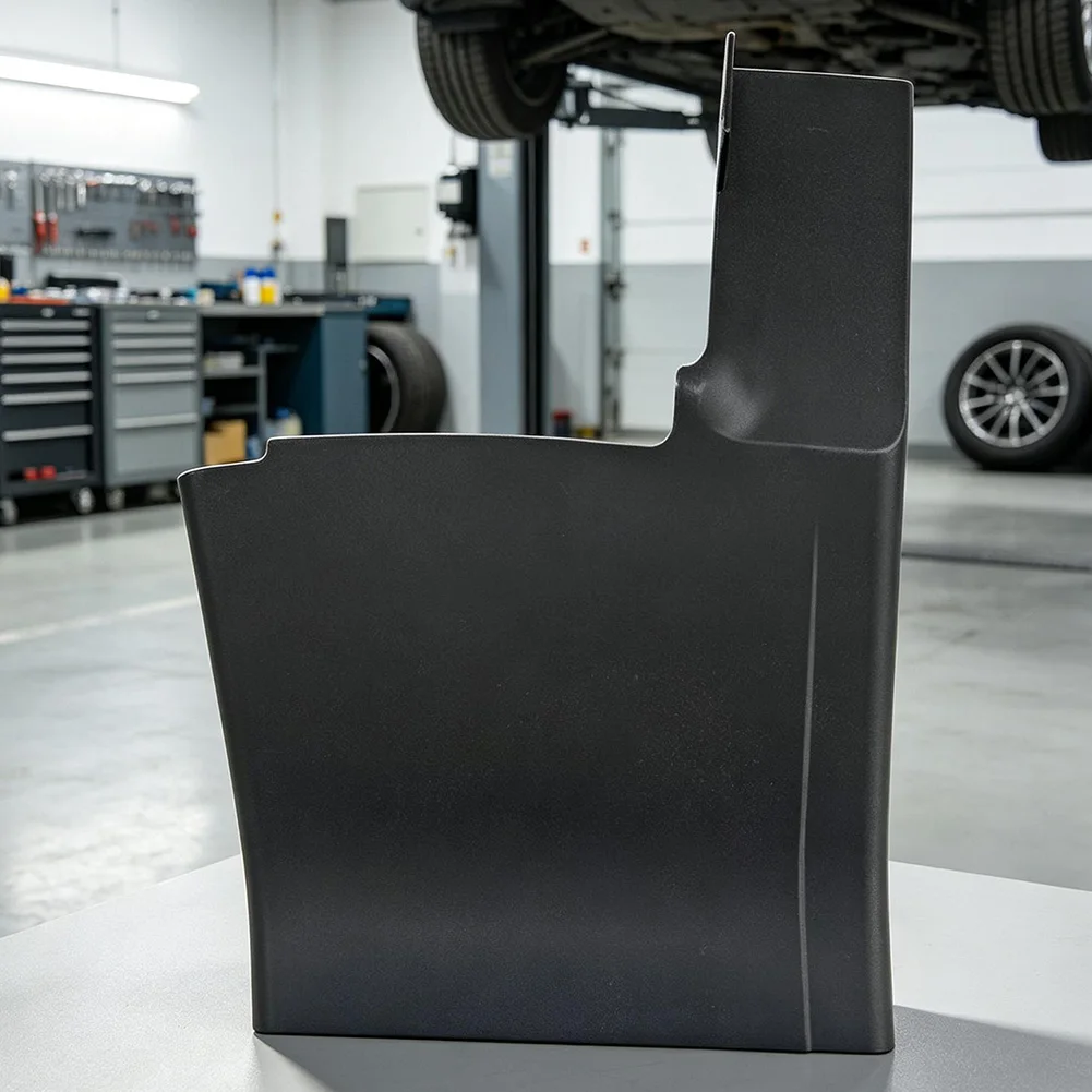 For Car Interior Restoration Black B Pillar Cover Left Side Trim ABS Plastic Construction Heat Resistant Material