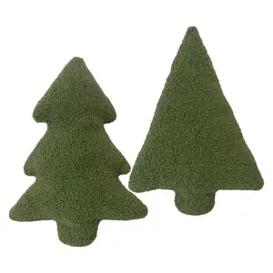 Christmas cushion cover for sofa, decorative pillows, Nordic red festival, patchwork, embroidery, creative, sweets 12 Main Sales Embroidered Pillows - №5