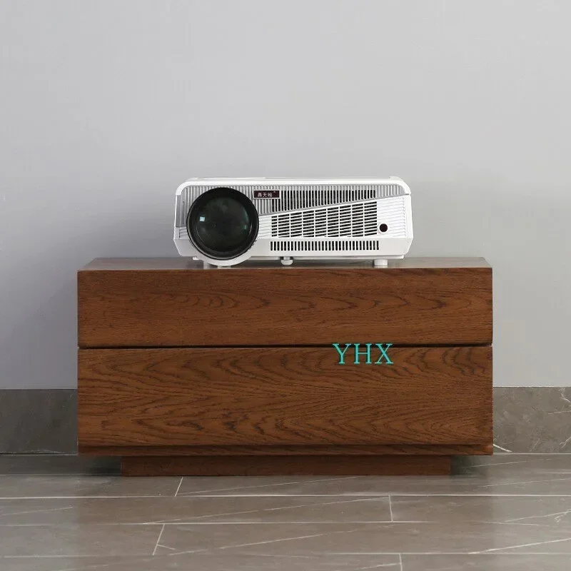 Laser projector Smart TV cabinet Side cabinet Push-pull telescopic frame Simple modern home BenQ special pole