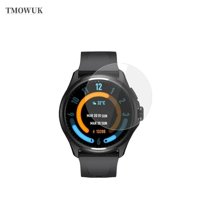 For TicWatch Pro 5 Enduro TicWatch Pro5 Tempered Glass Screen Protector Watch Film HD Clear 9H Anti-Scratch Accessories GFHO