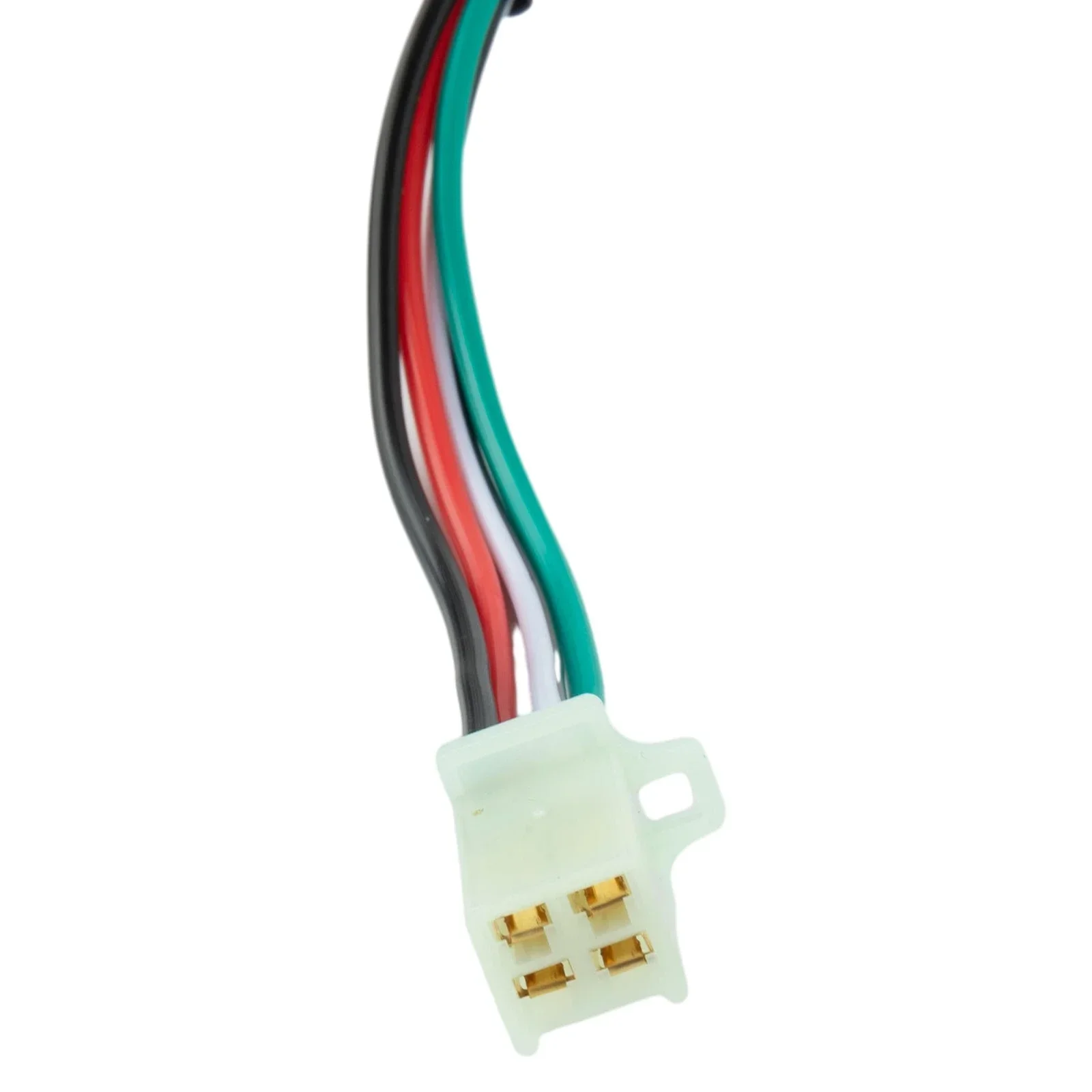 Pengganti pengapian sepeda motor Universal, sakelar pengapian sepeda motor Universal, 2 kunci 4 kawat, pengganti Aftermarket sempurna