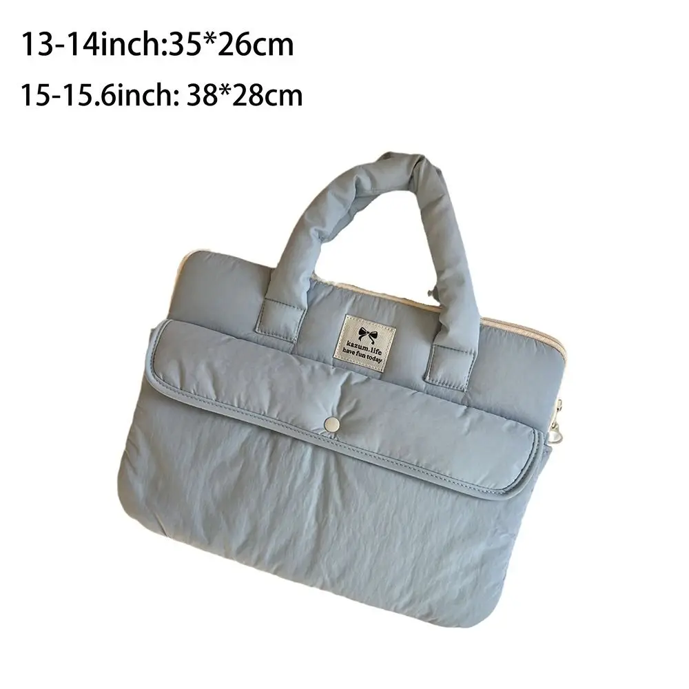 Tas Laptop Tahan Benturan 13/14/15/15.6 Inci Tas Komputer Mewah Lembut 13 Inci/14 Inci/15 Inci Selongsong Laptop untuk //Dell/Macbook