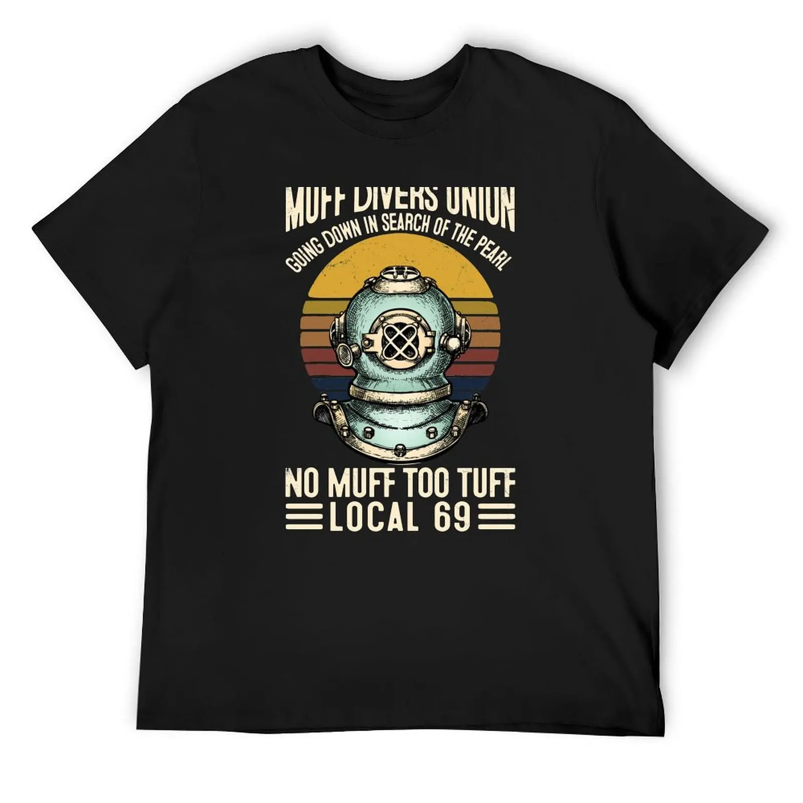 

Diving Muff Divers Union 2 T-Shirt oversized graphic tee vintage graphic tee mens workout shirts