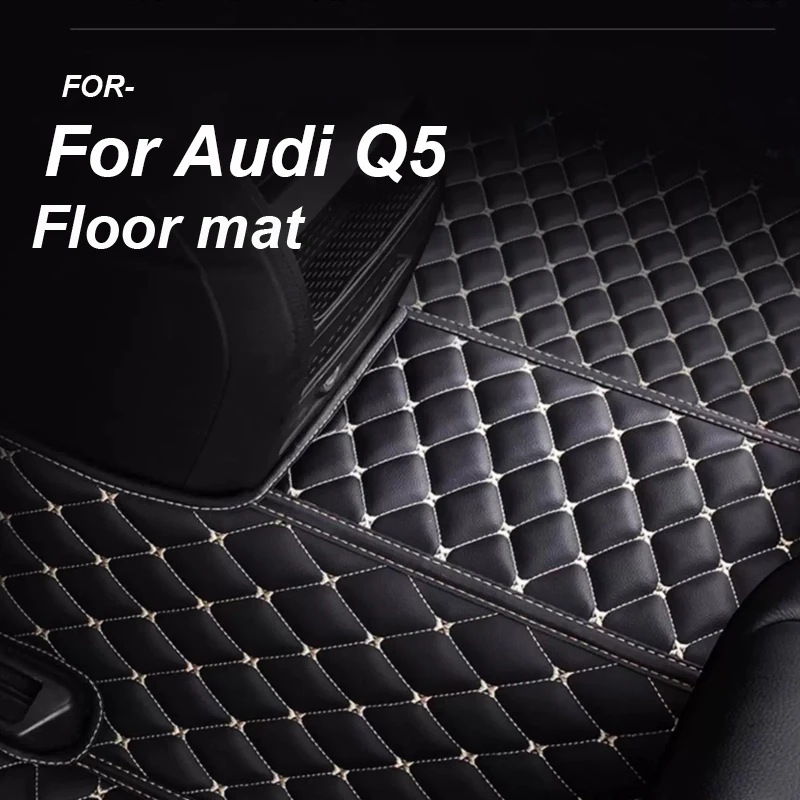 

Роскошные автомобильные коврики из искусственной кожи на заказ для Audi Q5 2009-2018 лет