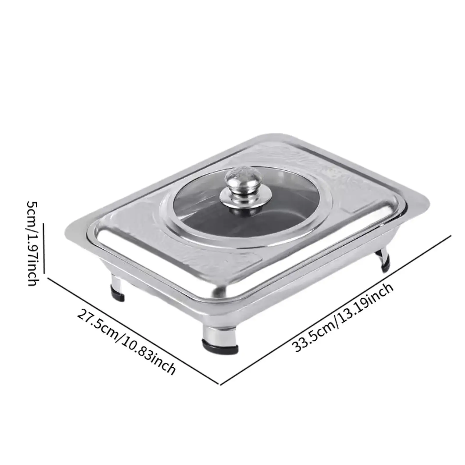 Натиральная тарелка, металл, съемные ножки с крышкой, сервер буфеты, поднос для подогрева для пикника, развлекательного кейтеринга, мероприятий, банкета в отеле