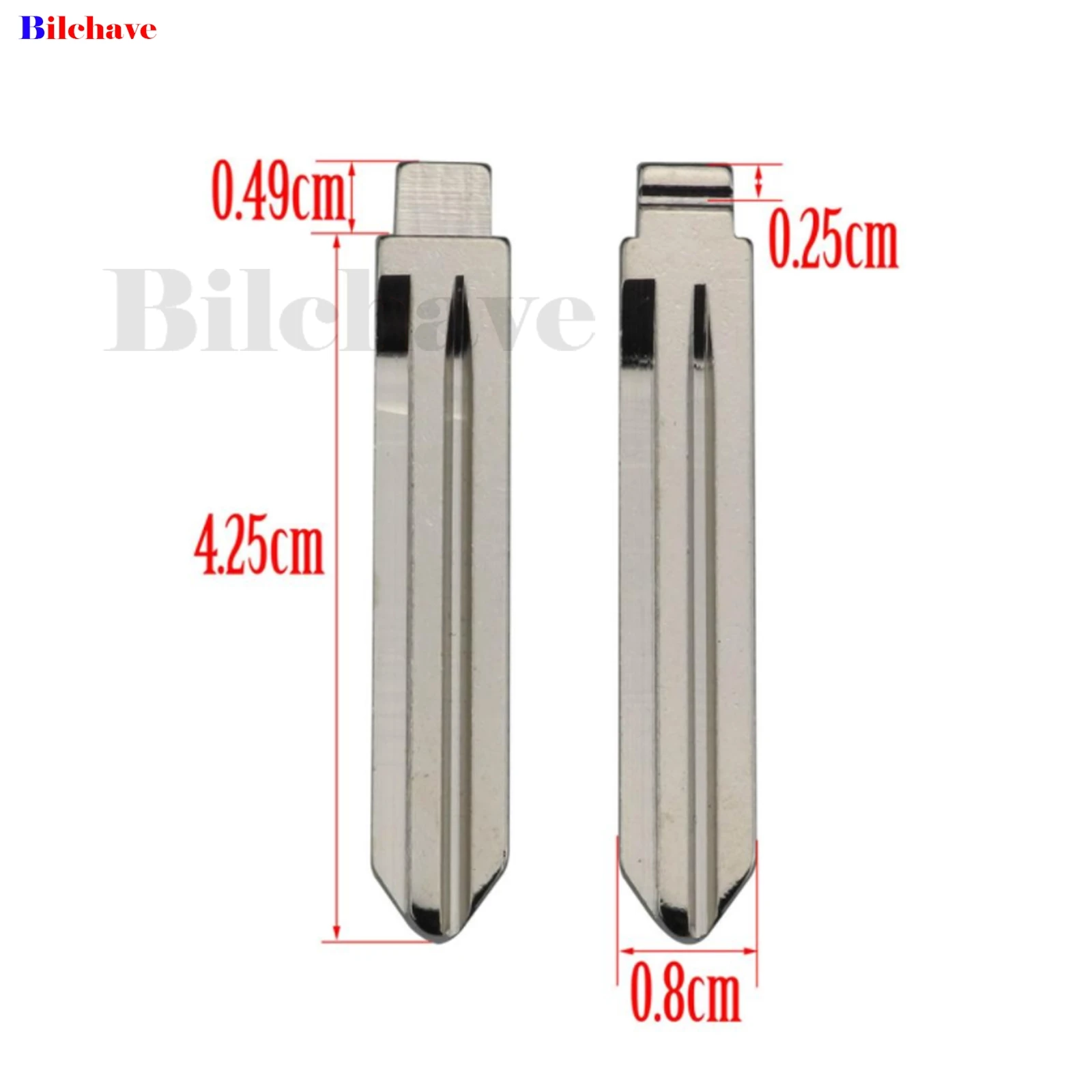 Jingyuqin 1/10pcs Flip Remote Car Key Uncut Blade For Mistra Hyundai Elantra Accent Ix35 IX45 I30 Solaris Tucson I20 Santa Fe - view 6
