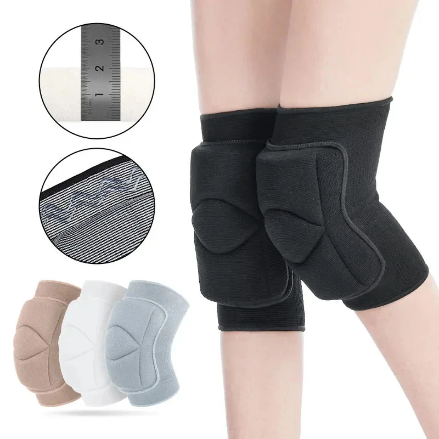 Dancing Knee Pads  Volleyball Yoga Women  Men Patella Brace Support  Kneepad Fitness Protector Work Gear