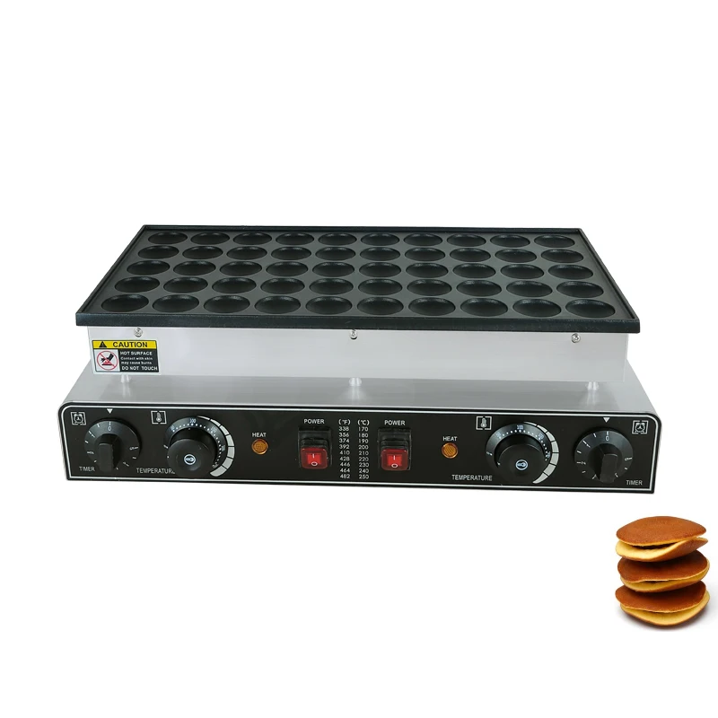 

220V/110V Pancake Maker Dutch Pancake Poffertjes Griller Machine Electric Waffle Maker Kitchen Food Processor