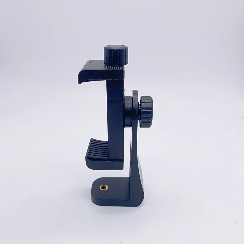 Horizontal e vertical ao vivo clipe de telefone móvel, tripé, selfie vara triângulo suporte fixo 360 rotação, pequeno e conveniente