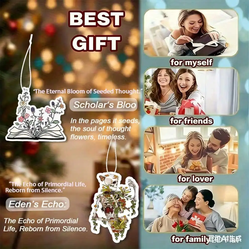 

Книга мудрости, Череп возрождения «Аромат автомобиля», двойная тема, свежее воздухо, используется для зеркал заднего вида, многоцелевой