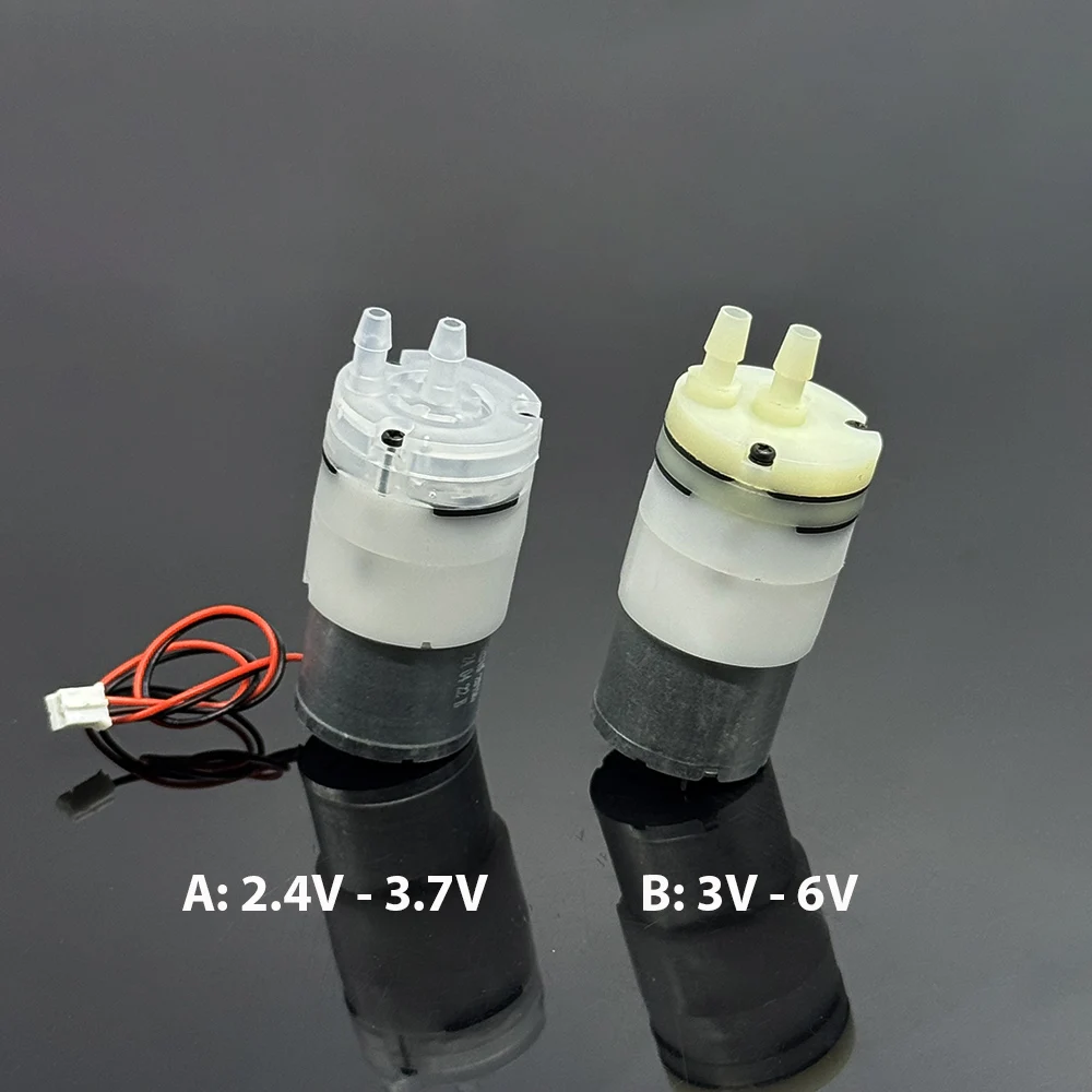 

Мини-33-двигатель Микро самовсасывающий водяной насос постоянного тока 3 В 3,7 В 5 В 6 В Мембранный всасывающий небольшой вакуумный воздушный насос для чистой машины