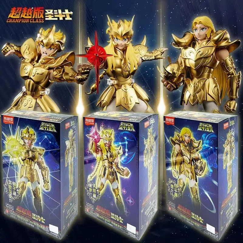 لعبة Blokee Saint Seiya Star Edition Jimmu Sagittarius Iolos من الجيل الأول صندوق أعمى هدية مفاجئة أصلية قابلة للجمع