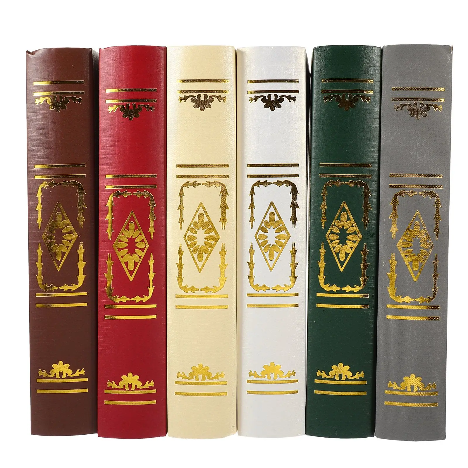 6 Pcs Ornament Retro Fake Home Decor Decor for Bookshelf Home Office Coffee Table Desktop Living Desktop Adorn Room