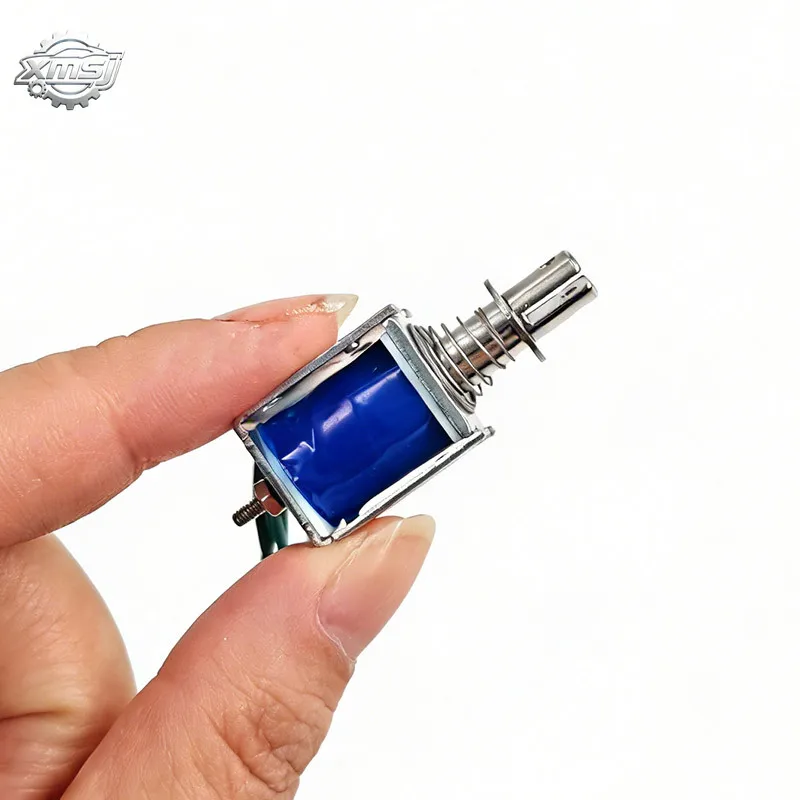 

5 piezas TAU-0520 Solenoide de marco abierto CC 6V 12V 24V Electroimán de empuje y tracción con recorrido de 10mm 0520T Imán elé
