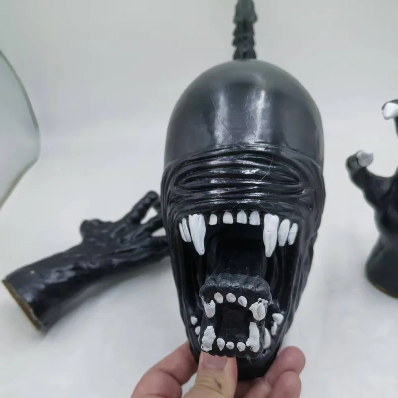 Figura de Alien Romulus, escultura artística de pared de xenomorfo, estatua de terror, depredador alienígena, ciencia ficción, monstruo, bestias, decoración, regalos, accesorios