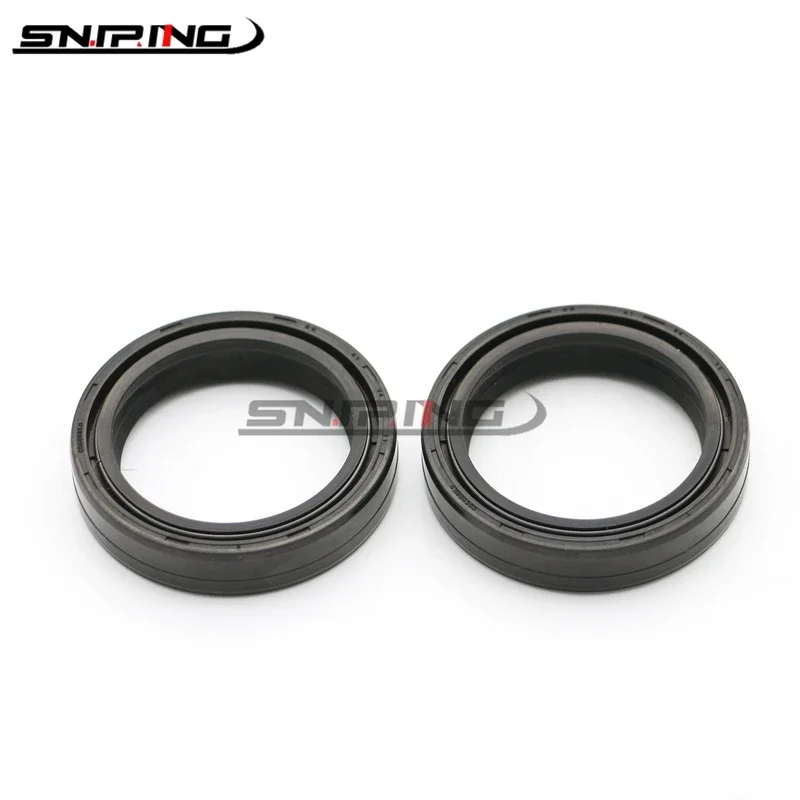 1 Pair 43×52.9×9.5/10.5 Motorcycle Front Fork Damper Oil Seal For  625SXC 625 SXS 640 LC4 E  Super Moto 660 Ralley