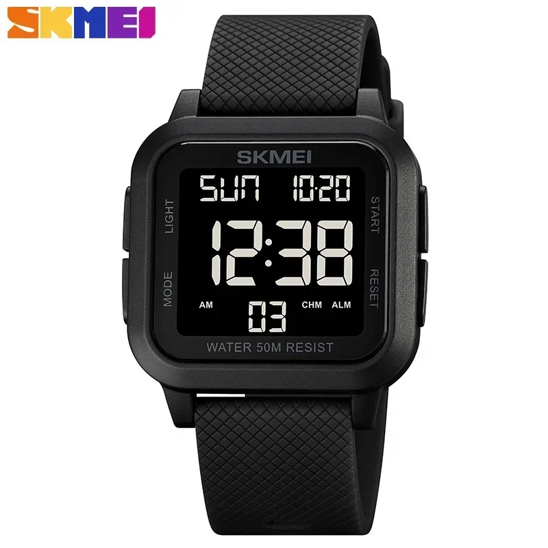 SKMEI Sport Watch for Men Military Electronic Waterproof LED Digital Mens Wristwatches Student Alarm Clock1858 Reloj Hombre 1894