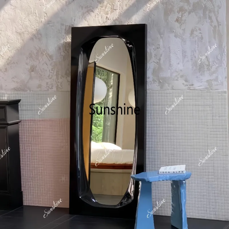 Color dopamine full-body mirror clothing store floor-to-ceiling fitting mirror