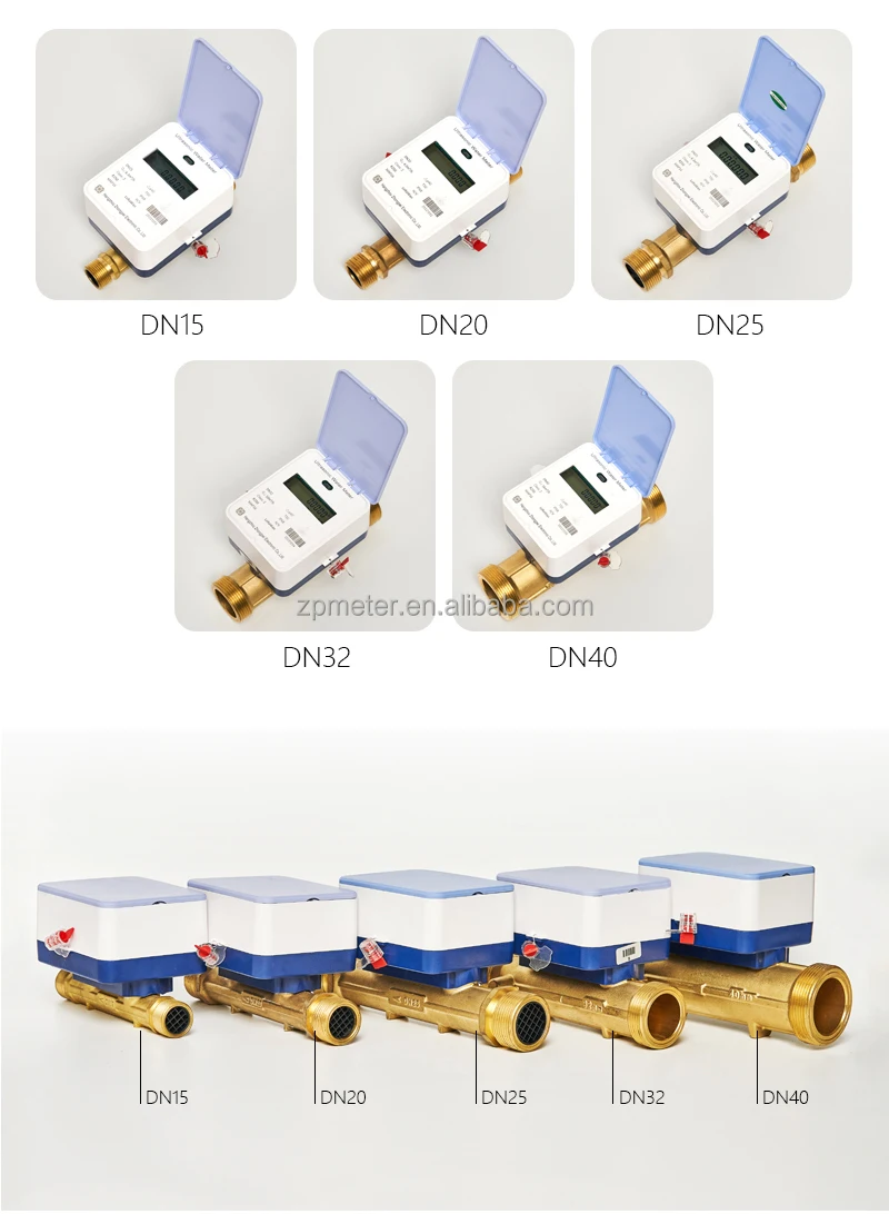 NB-IoT LoRaWAN Smart Ultrasonic Water Meter | Remote Reading Flow Sensor for IoT System
