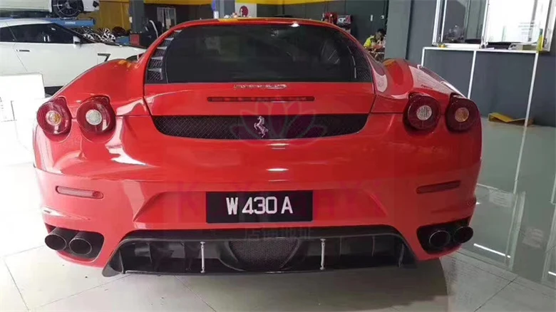 

Top Class Carbon Fiber Rear Diffuser Spoiler Side Skirt Tail Accessories for Ferrari F430 Body Kit