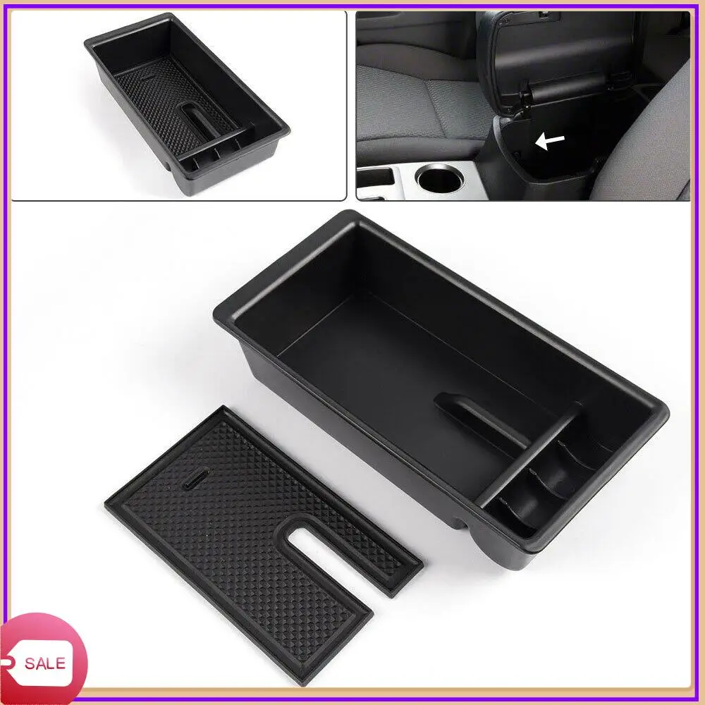 Prominent voor Toyota Tacoma 2005-2015 Middenconsole Organizer Armsteun Lade Opbergdoos