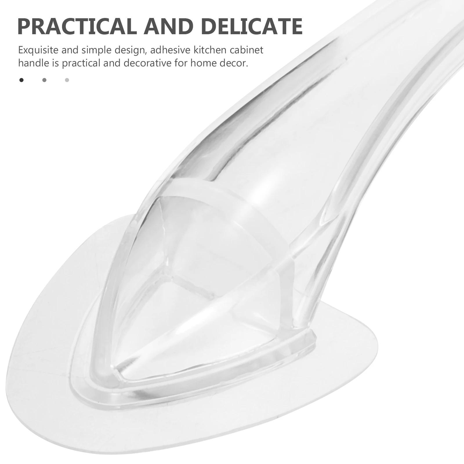 

Adhesive Cabinet Handle Sticky Drawer Pull For Kitchen Cupboard Wardrobe Sliding Door Self Stick Knobs Furniture Hardware