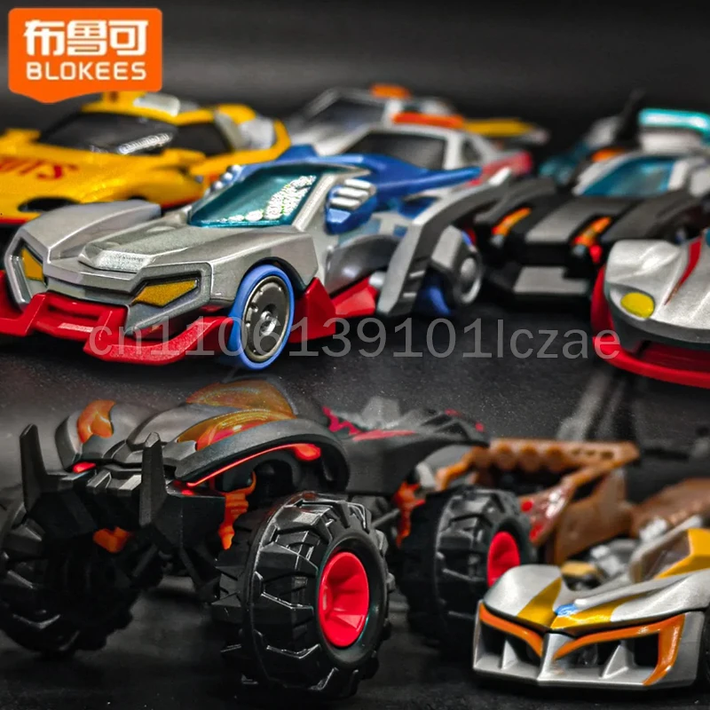 

BLOKEES WHEELS Ultraman C01 Galaxy Drive Zero Tiga Building Toy Block Car Assembly Model Collect Toy Desktop Decor Birthday Gift