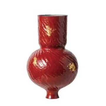 

Ceramic color glaze flower ware gold-painted art soft decoration model room hotel homestay sales department dining table