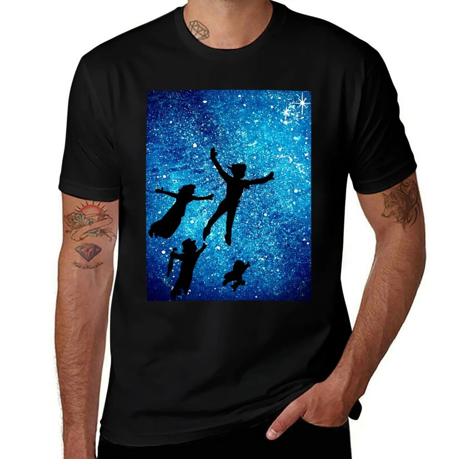 

Flying to Neverland T-Shirt t shirts for man cotton funny t shirt for man 100 percent cotton t shirt for man T-Shirt