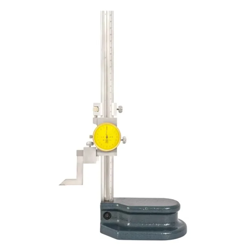 200mm/300mm/500mm/600mm/800mm/1000mm Stainless Steel Vernier Dial Height Gauge 0.001 Inch Precision Caliper Vernier Calipers