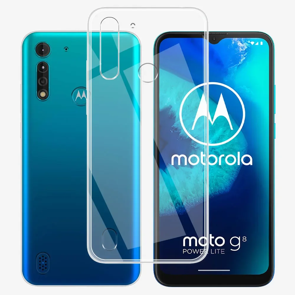 For Moto G8 Power Lite Case Clear Silicone Soft TPU Phone Case For Moto G8 Plus Moto G8 Play Coque For MotorolaMoto G8 Fundas