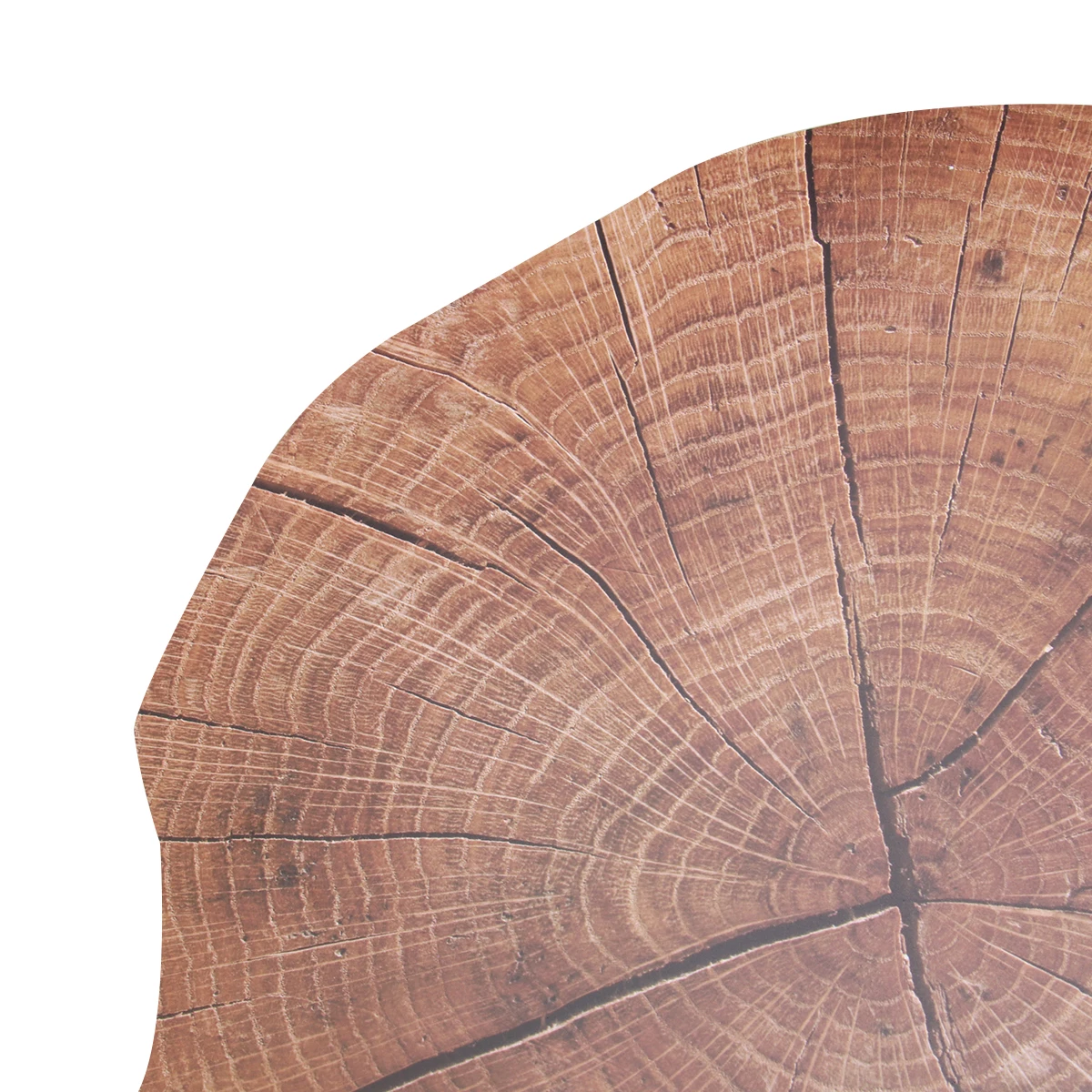 

5Pcs Wood Grain Placemat PVC Food Mat Protective Table Mat for Wedding Party Restaurant Home Placemat Wood Grain