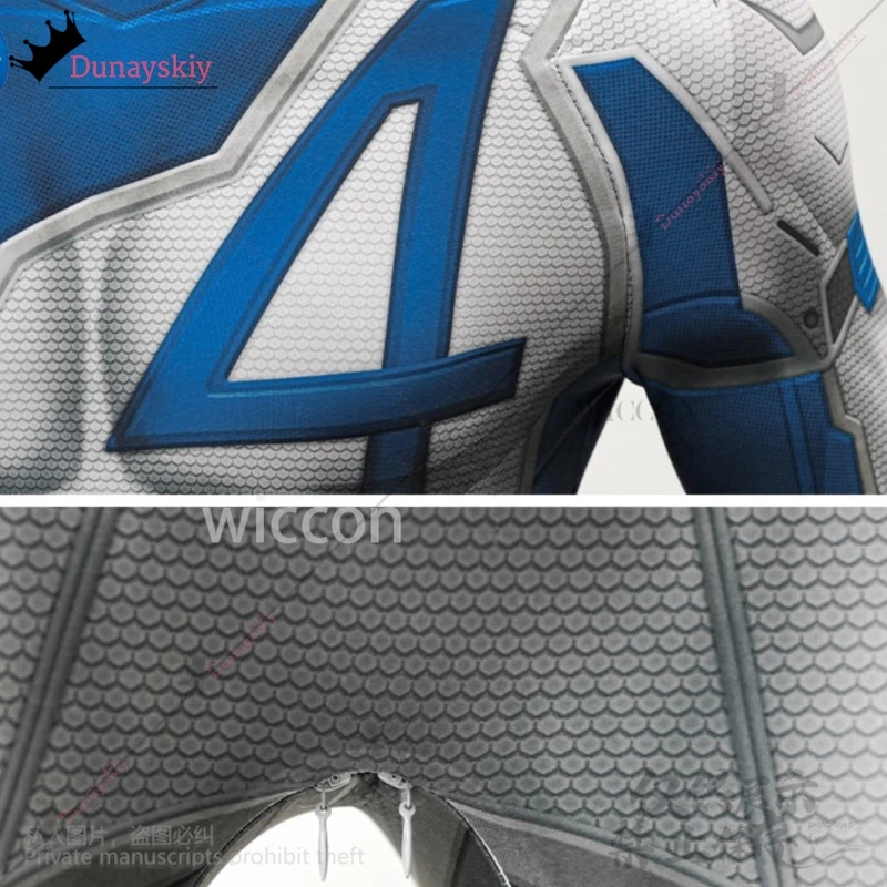 ミスターファンタスティックコスプレ衣装全身タイツスパンデックスボディスーツジャンプスーツスーツヒーロー衣装アニメゲームライバルロールプレイ男カスタマイズ