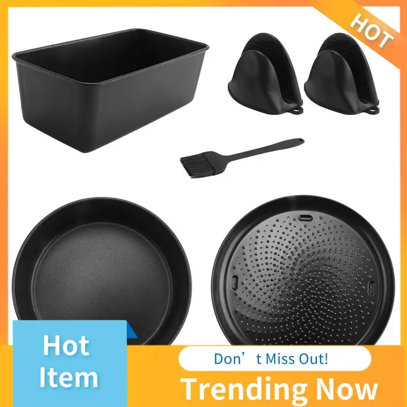 

AB08-Аксессуары для аэрофритюрниц на 6. 5 QT и 8 QT Ninja Foodi, набор для выпечки в аэрофритюрнице, антипригарное покрытие, можно мыть в посудомоечной машине