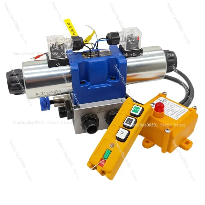 Hydraulic Control Valve Remote Control Model  Hydraulic Multi Way Valve Cylinder Motor Wireless  Distributor