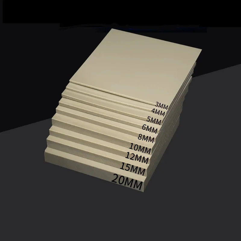 Thick 3~60mm Beige/Gray PP Plastic Sheet Acid and Alkali Resistant Kitchen Mat Processing