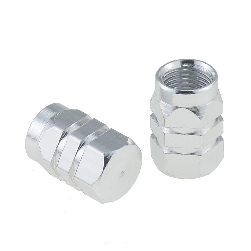 4pcs/lot Wheel Caps Theftproof Aluminum Car Wheel Tires Valves Tyre Stem Air valve Caps Airtight Cover Car Accessories