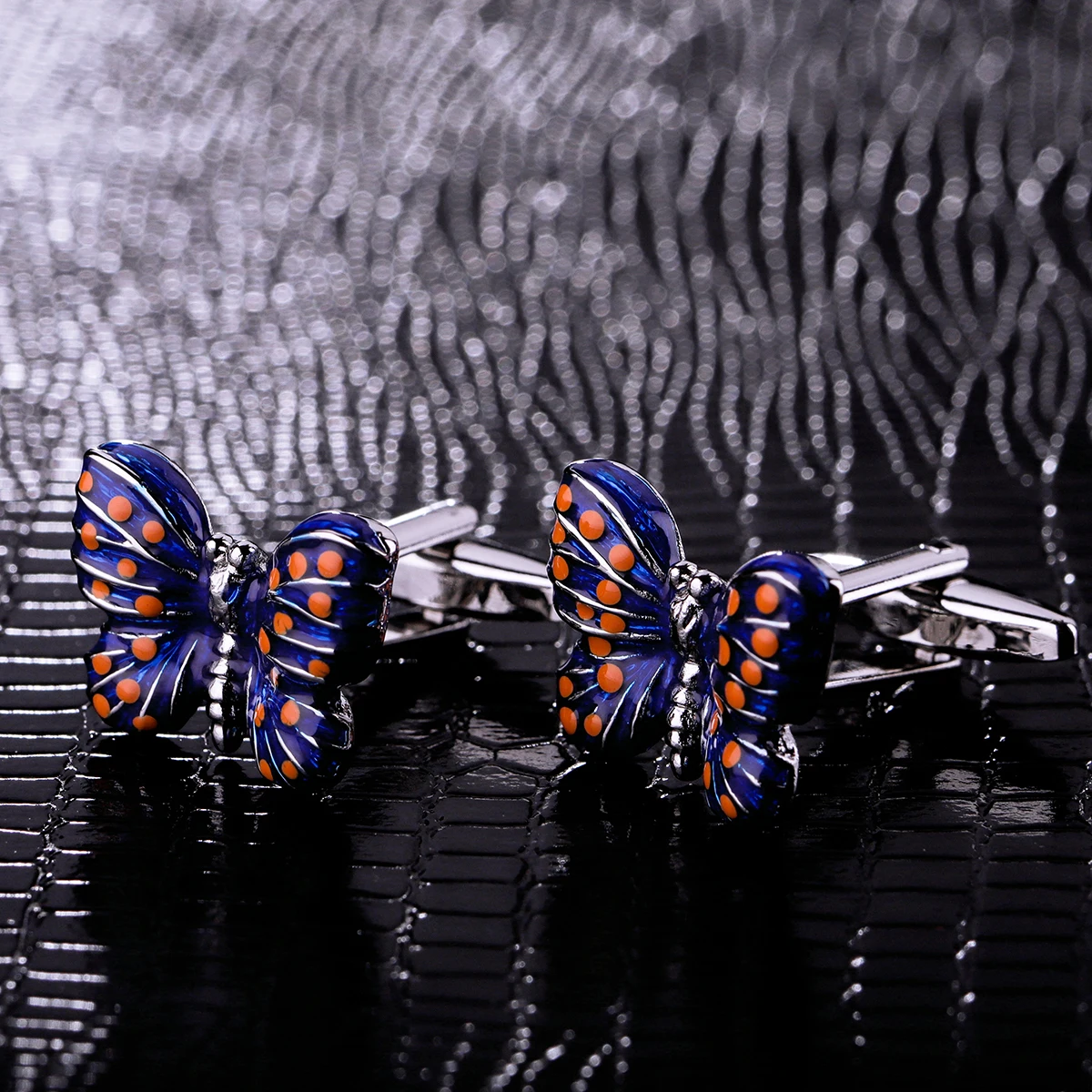 KFLK cuff links for men\'s shirts cufflinks animal butterfly cbutton high quality brand buttons fashion  wedding guests