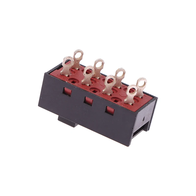 DSE-2310 Pointed Pins 8 FeetS 3 Files 8A250V Toggle Switch Black Slide Switch For Hair Dryer Parts.